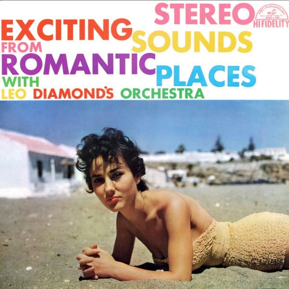 Exciting Sounds from Romantic Places - 12" Vinyl Record - Leo Diamonds Orchestra